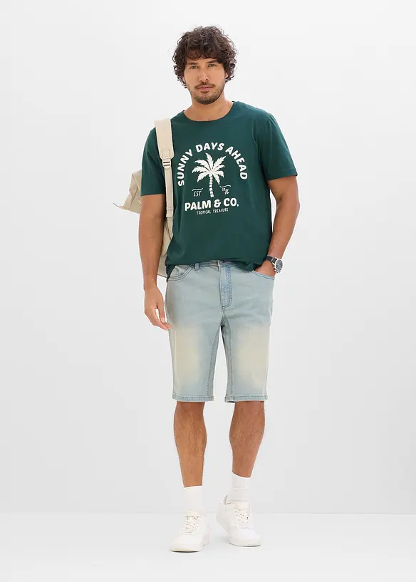T-shirt in puro cotone, bonprix