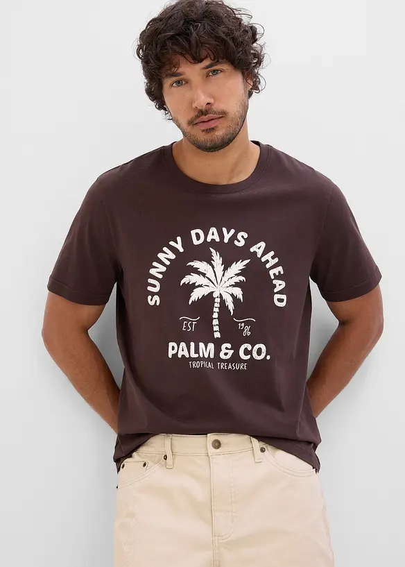 T-shirt in puro cotone, bonprix