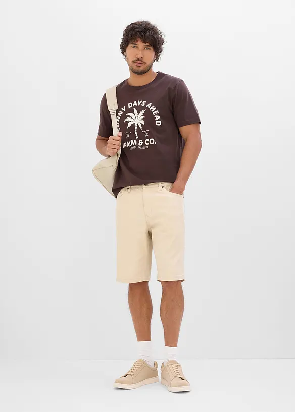 T-shirt in puro cotone, bonprix