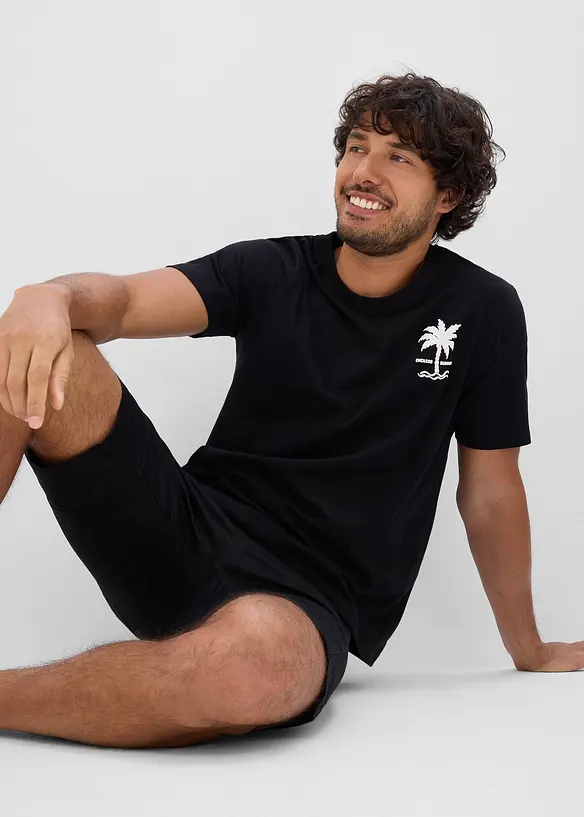 T-shirt in puro cotone, bonprix