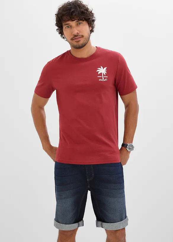 T-shirt in puro cotone, bonprix