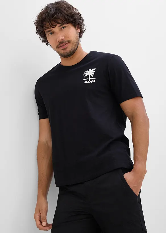 T-shirt in puro cotone, bonprix