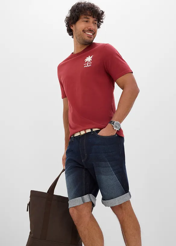 T-shirt in puro cotone, bonprix