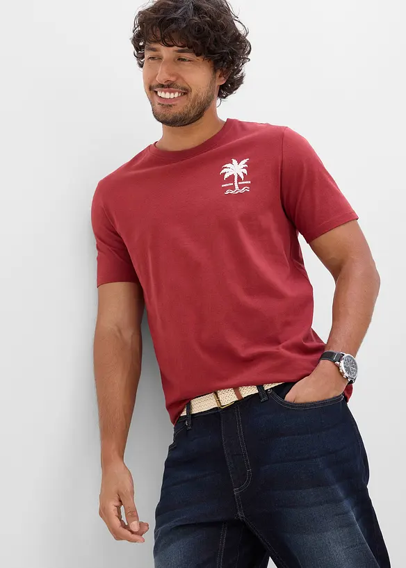 T-shirt in puro cotone, bonprix