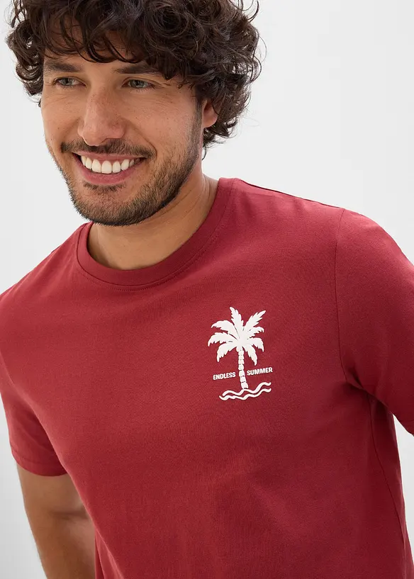 T-shirt in puro cotone, bonprix
