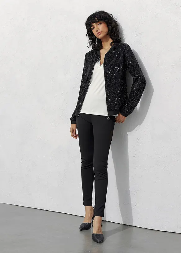 Bomber di paillettes, bonprix