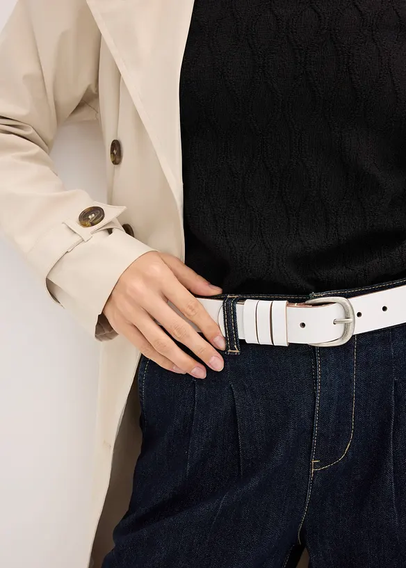 Cintura in pelle, bonprix