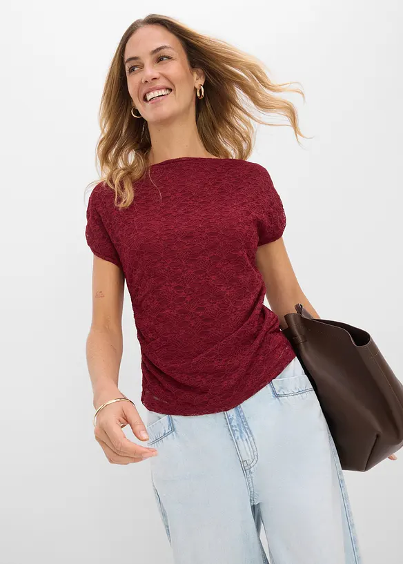 Maglia in pizzo, bonprix