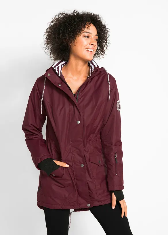 Giacca tecnica da mezza stagione, impermeabile, bonprix