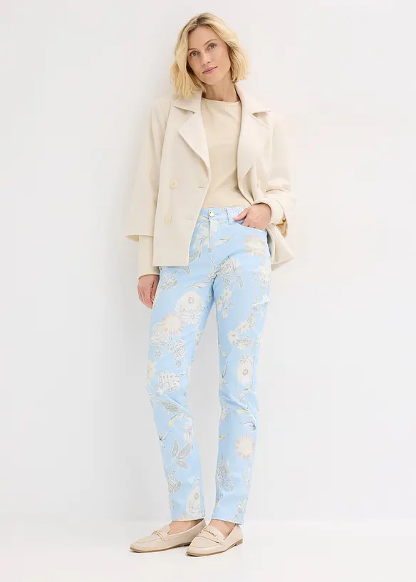 Pantaloni elasticizzati fantasia, bonprix