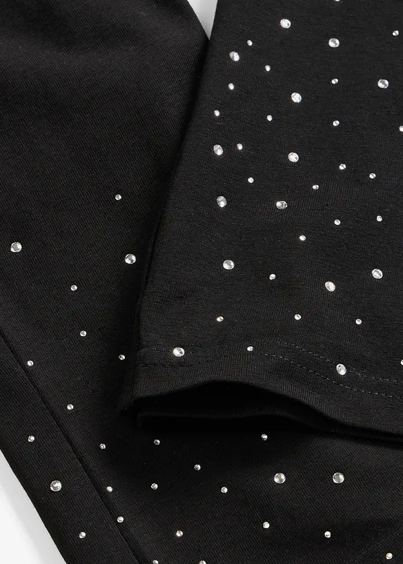 Leggings a pinocchietto in misto cotone, bonprix