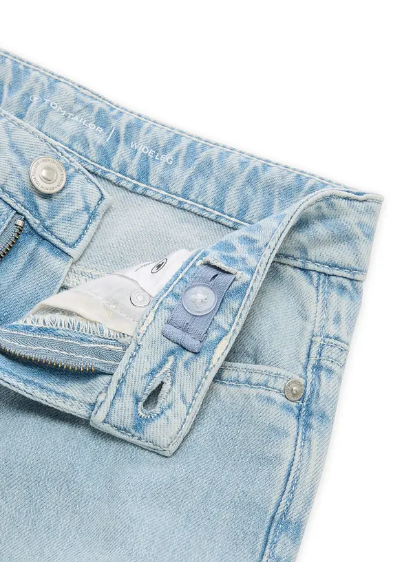 Jeans wide leg Tom Tailor, vita media, Tom Tailor