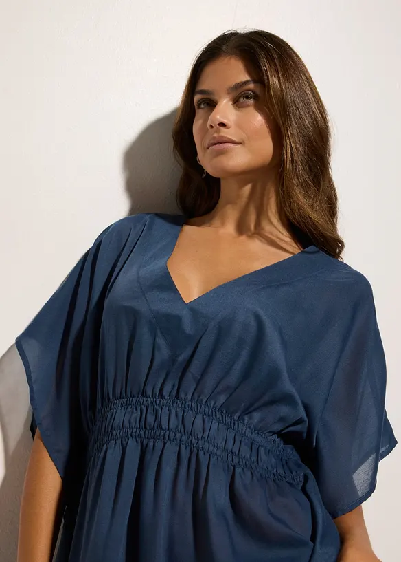Tunica copricostume trasparente con scollo a V, bonprix