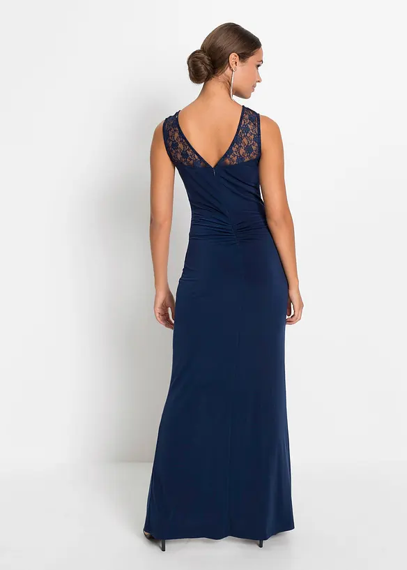 Abito lungo con pizzo, bonprix
