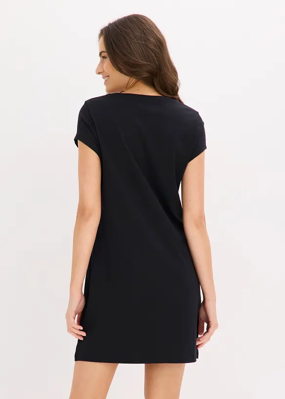 Camicia da notte corta in puro cotone biologico, bonprix