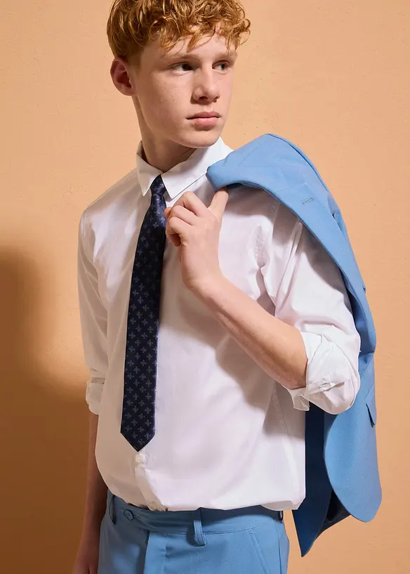 Completo con camicia e cravatta (4 pezzi), bonprix