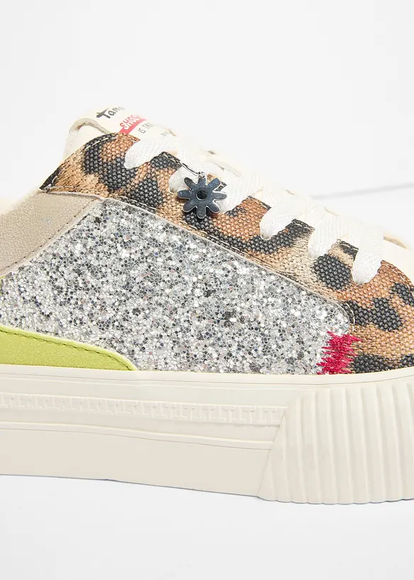Sneaker Tamaris con dettagli glitterati, Tamaris