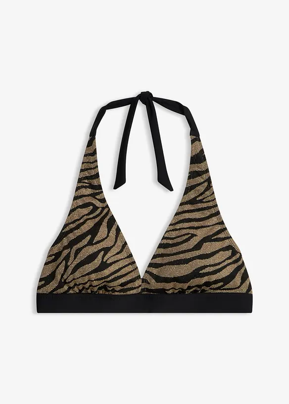 Reggiseno per bikini all'americana  in materiale lucido, bonprix