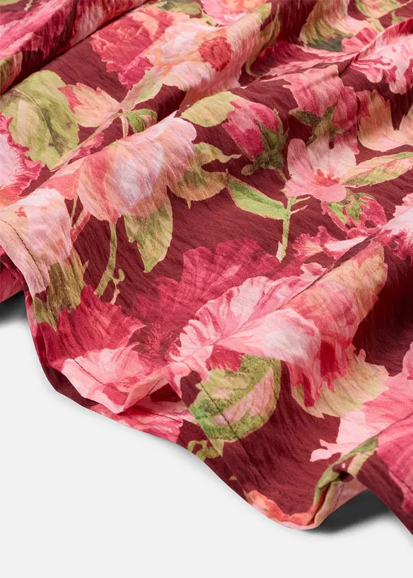 Abito midi in misto viscosa fluido, bonprix