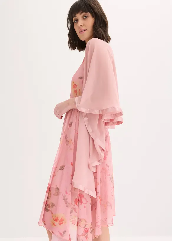 Stola con raffinato dettaglio in satin, bonprix