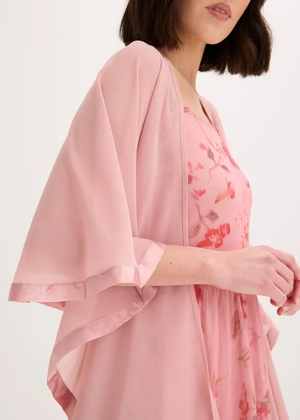 Stola con raffinato dettaglio in satin, bonprix