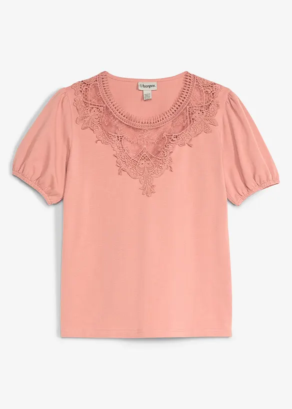 Maglia in cotone elasticizzato, bonprix