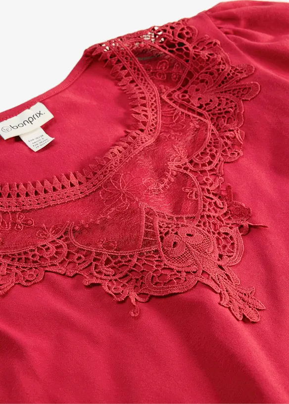 Maglia in cotone elasticizzato, bonprix