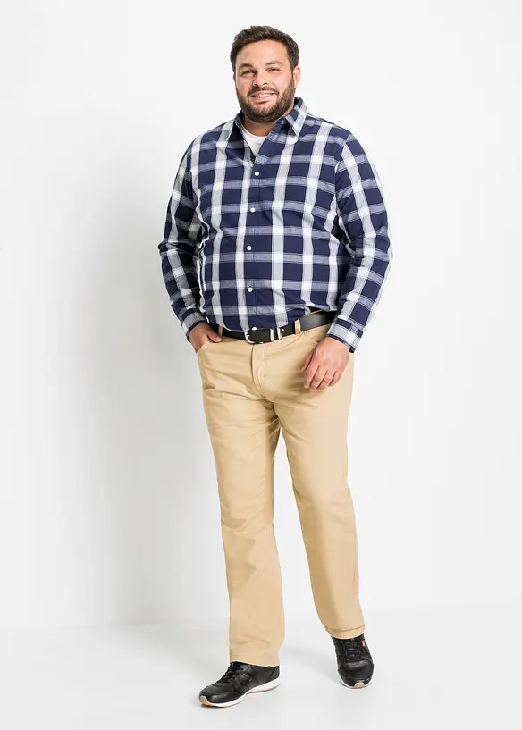 Camicia a maniche lunghe in puro cotone, bonprix