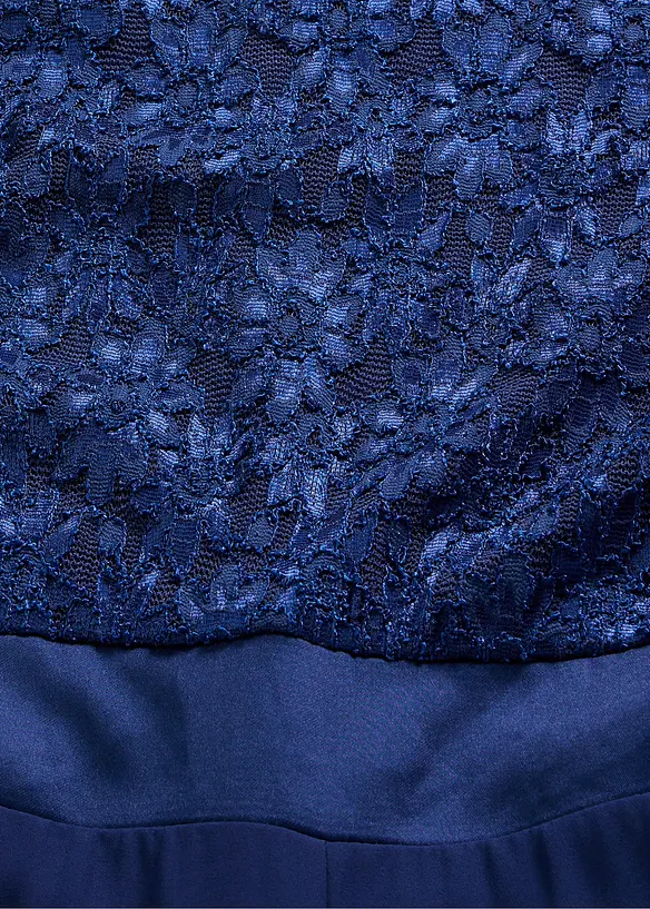 Tuta elegante in chiffon fine con pizzo, bonprix