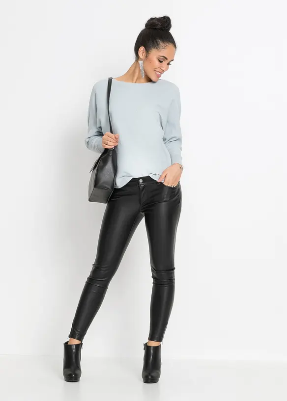 Maglione oversize a costine, bonprix