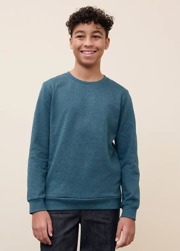 Felpa in morbido misto cotone (pacco da 2), bonprix