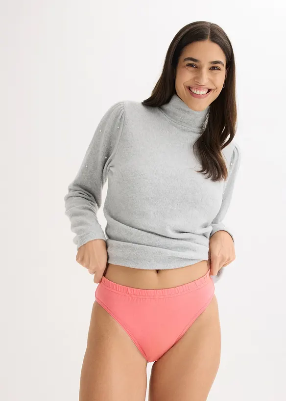 Slip con morbido cotone (pacco da 6), bonprix