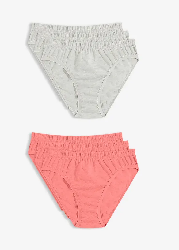 Slip con morbido cotone (pacco da 6), bonprix