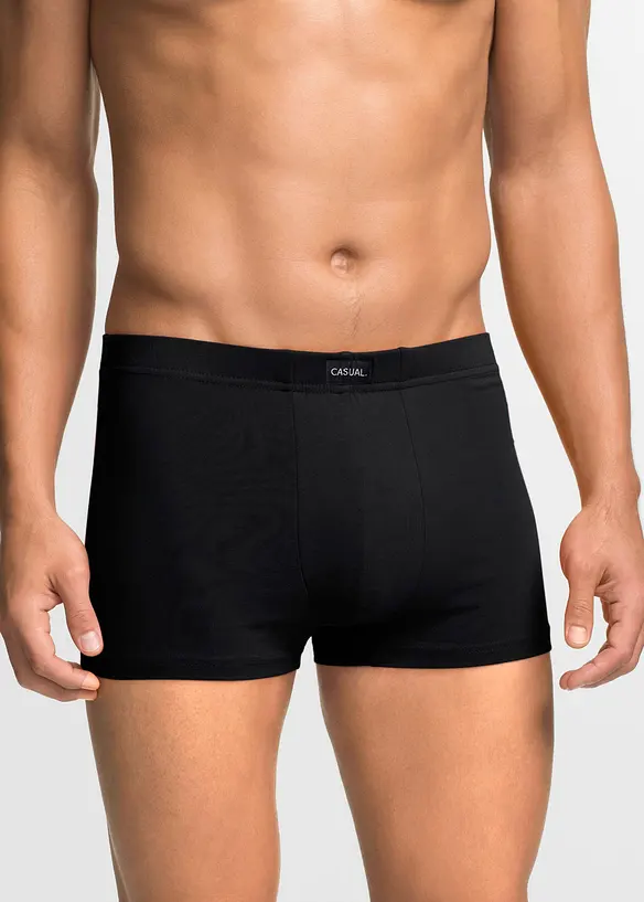 Boxer aderenti con cotone (pacco da 3), bonprix