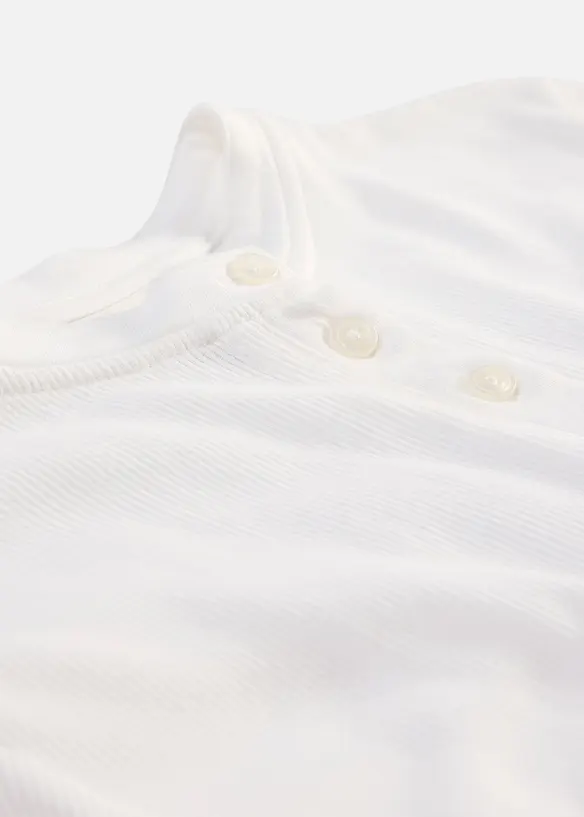 Maglia a costine in puro cotone biologico, bonprix