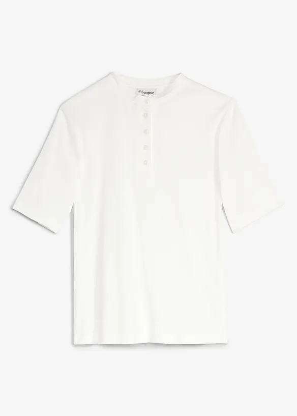 Maglia a costine in puro cotone biologico, bonprix