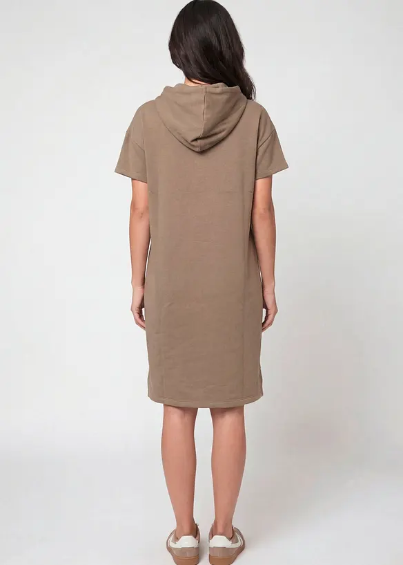 Abito in felpa con cappuccio, bonprix