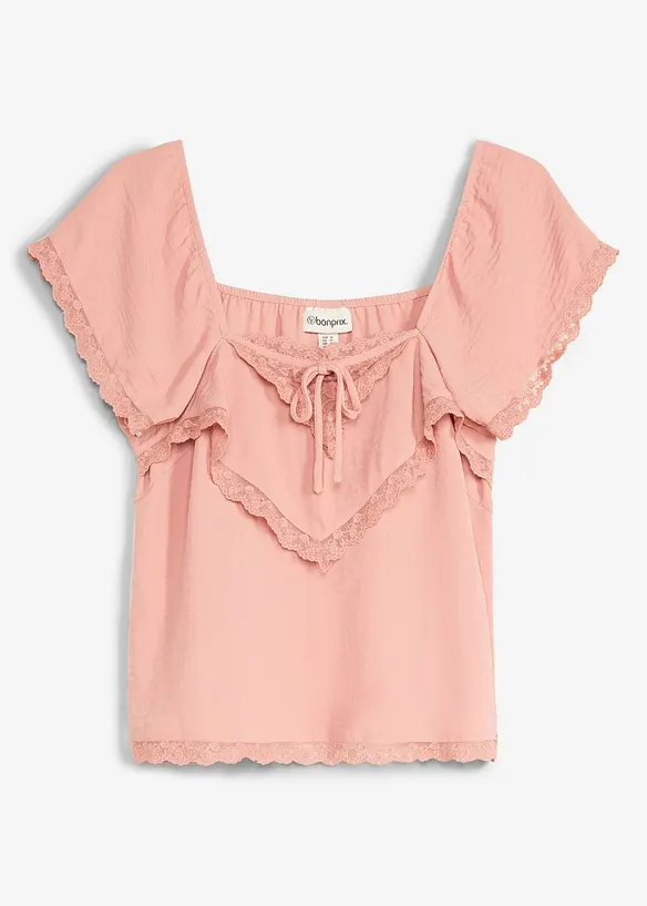 Maglia in cr&ecirc;pe leggero, bonprix
