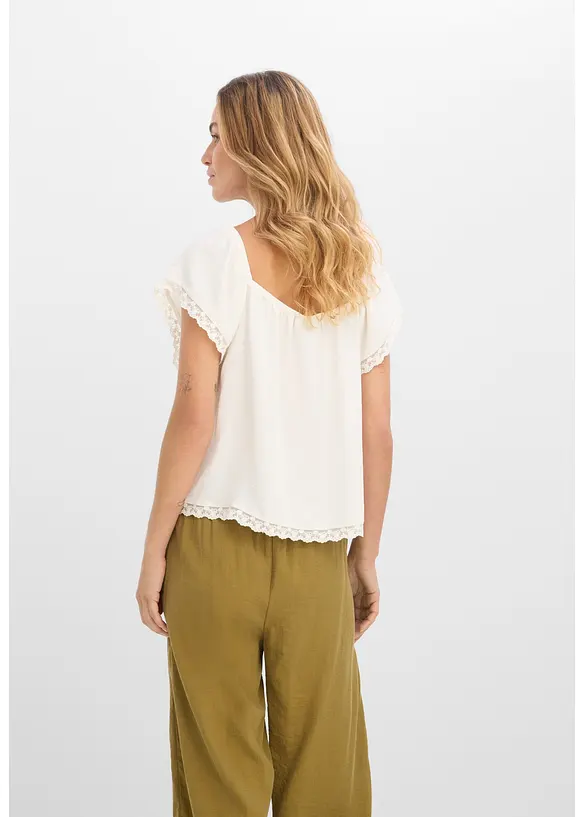 Maglia in cr&ecirc;pe leggero, bonprix