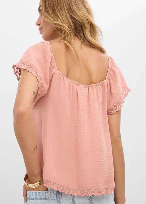 Maglia in cr&ecirc;pe leggero, bonprix