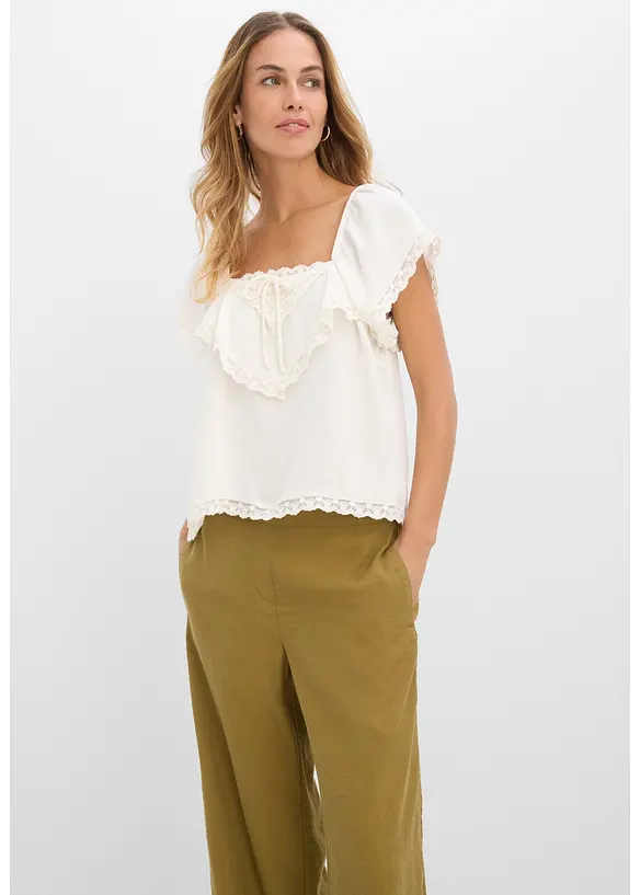 Maglia in cr&ecirc;pe leggero, bonprix