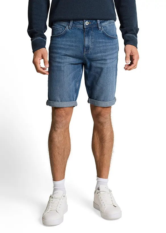 Bermuda Tom Tailor in denim elasticizzato, Tom Tailor