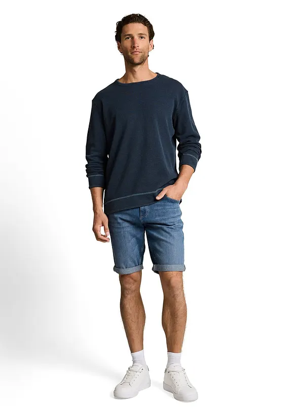 Bermuda Tom Tailor in denim elasticizzato, Tom Tailor