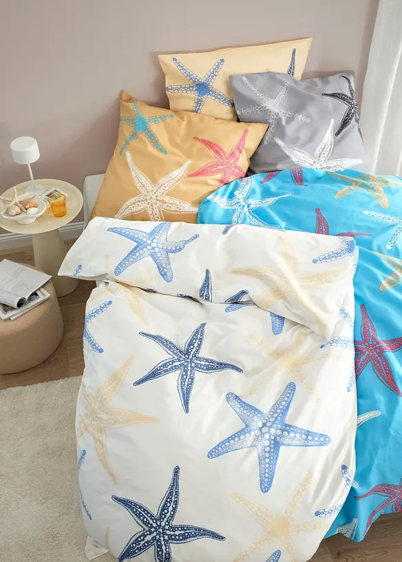 Biancheria da letto in misto cotone, bonprix