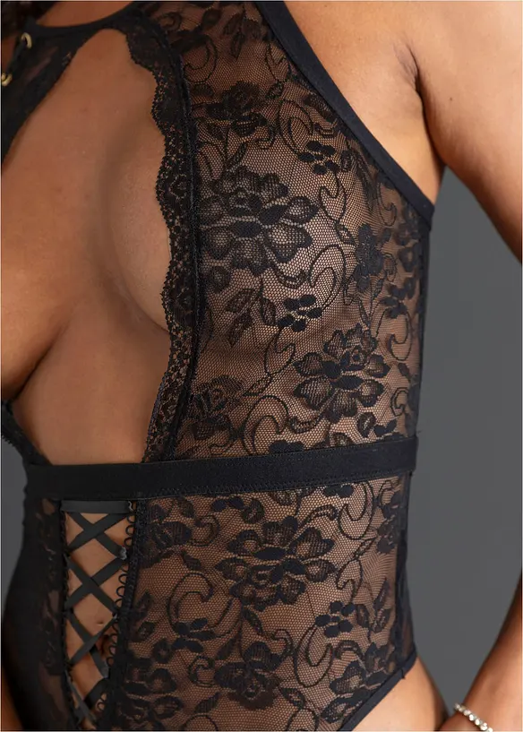 Body con perizoma ouvert, bonprix