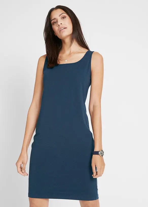 Abito in maglina (pacco da 2), bonprix