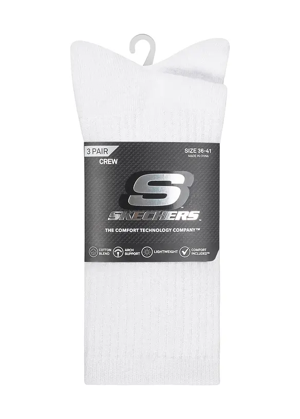 Calzini da tennis Skechers  (pacco da 3 paia), Skechers