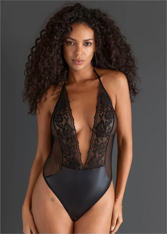 Body con perizoma ouvert, bonprix