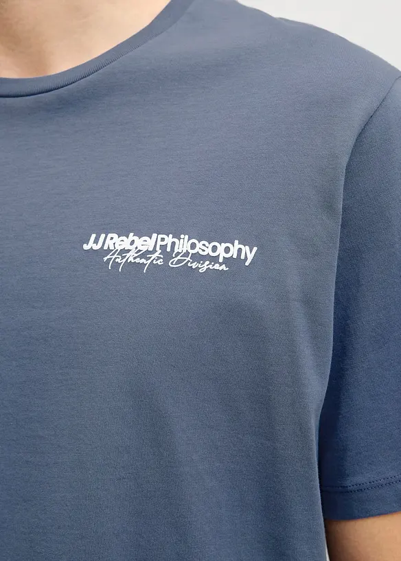 T-shirt JJ REBEL in puro cotone, loose fit, JJ REBEL