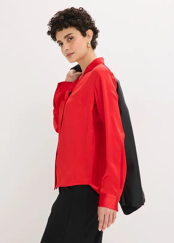 Camicetta in fine satin, bonprix